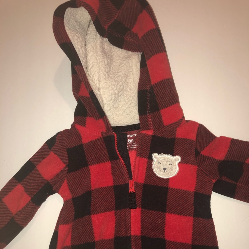 Fleece coverall